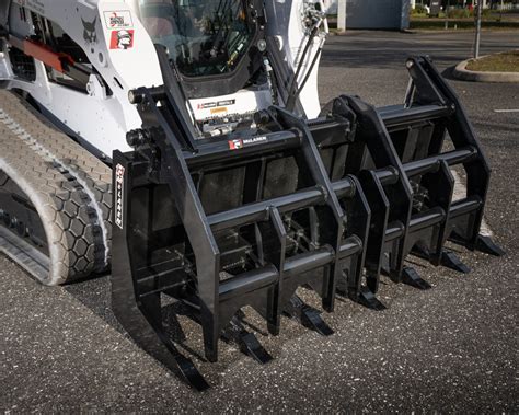 extreme duty skid steer grapple